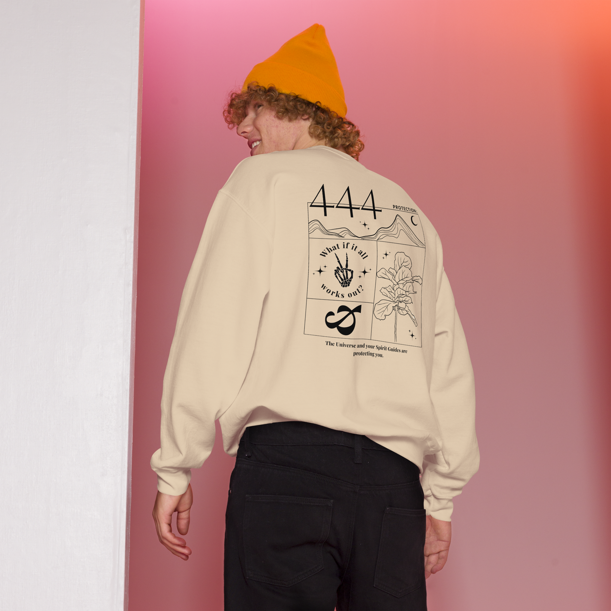 444; Crewneck | Angel Numbers by Fig & Freya