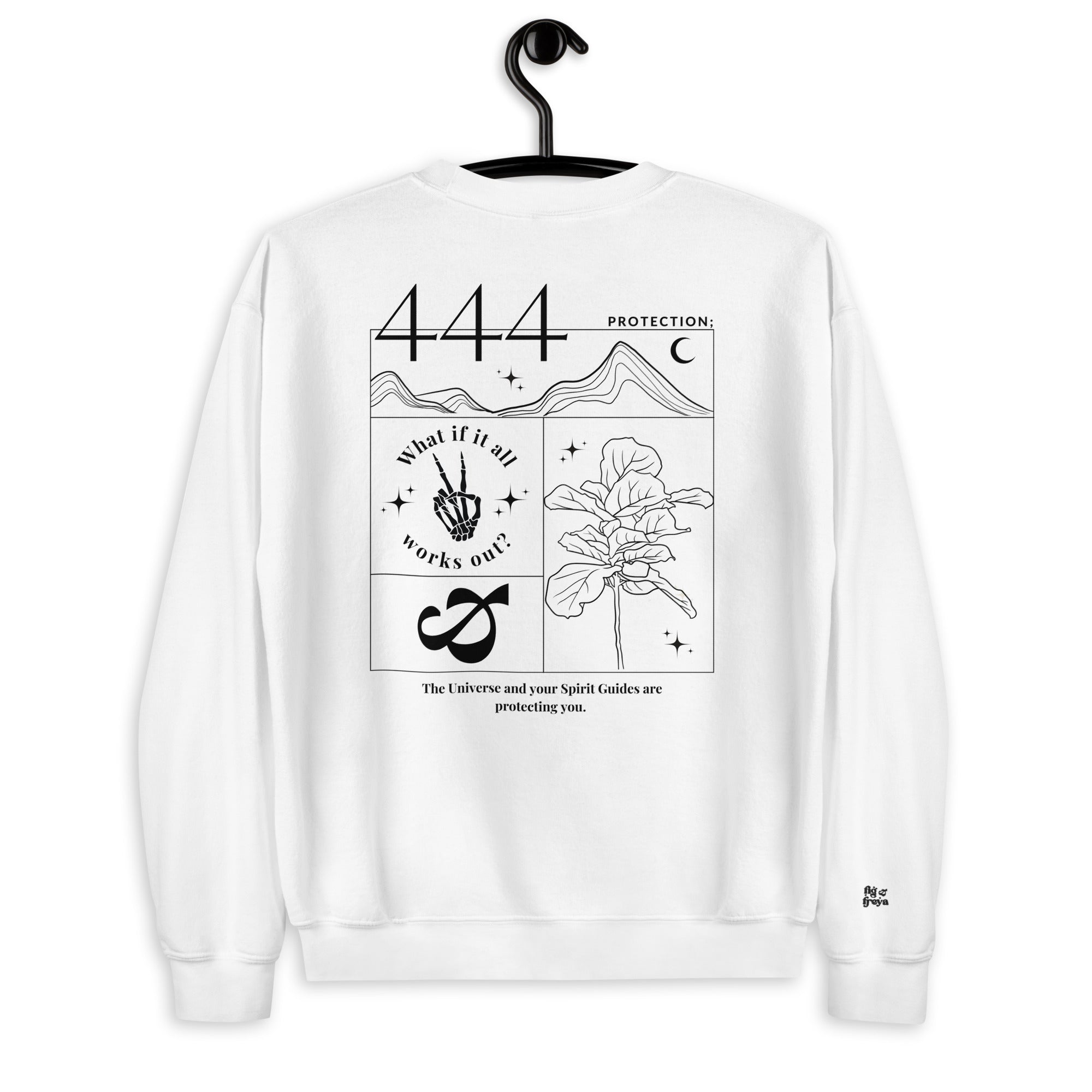 444; Crewneck | Angel Numbers by Fig & Freya