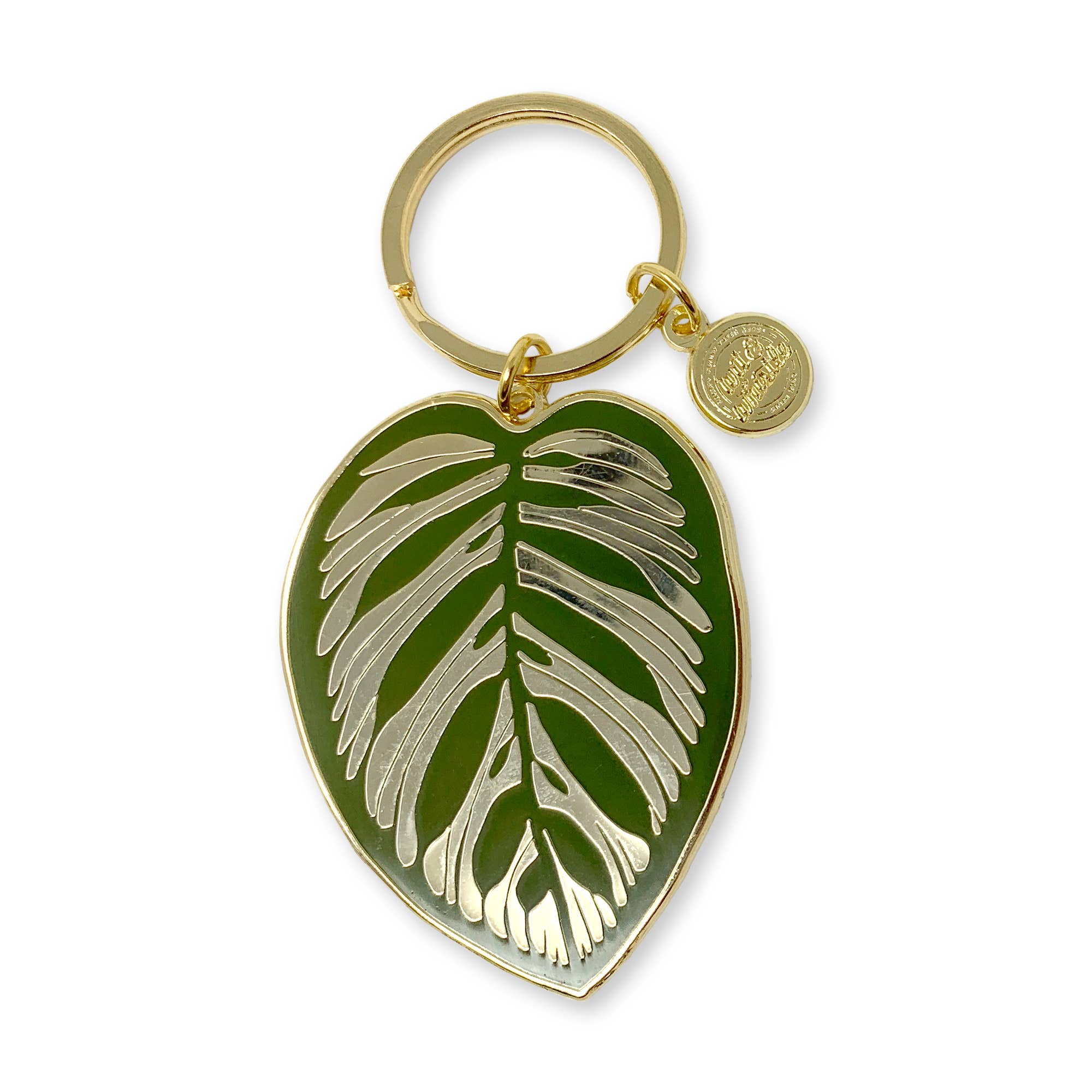 Keychain - Calathea Makoyana