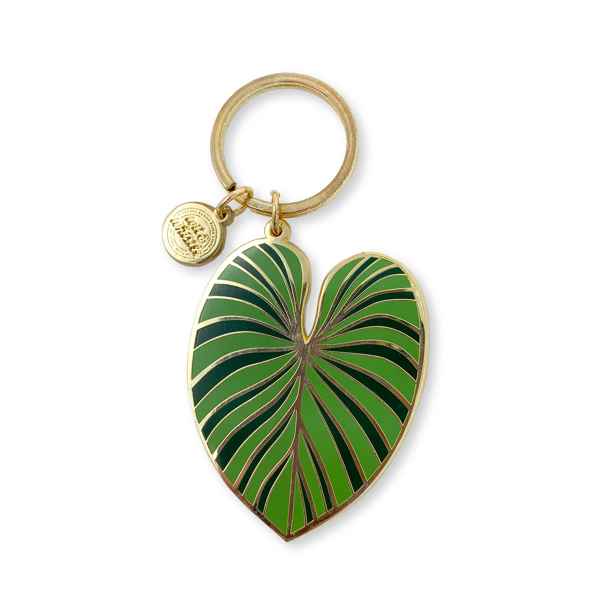 Keychain - Philodendron Gloriosum