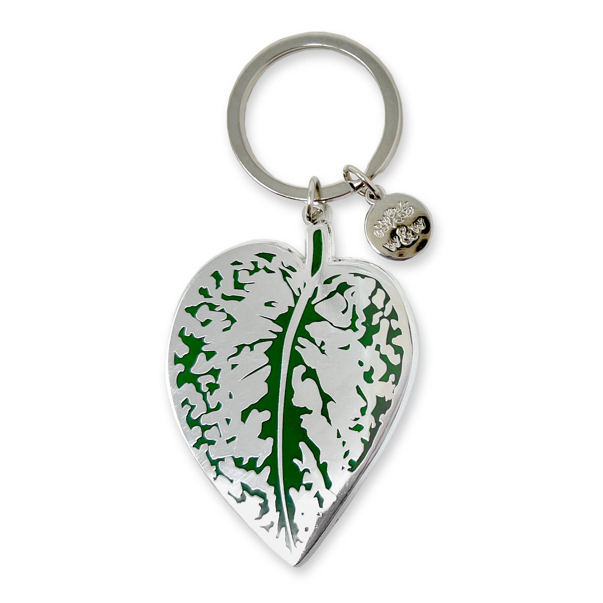 Scindapsus Pictus 'Exotica' houseplant keychain wit & whistle fig and freya