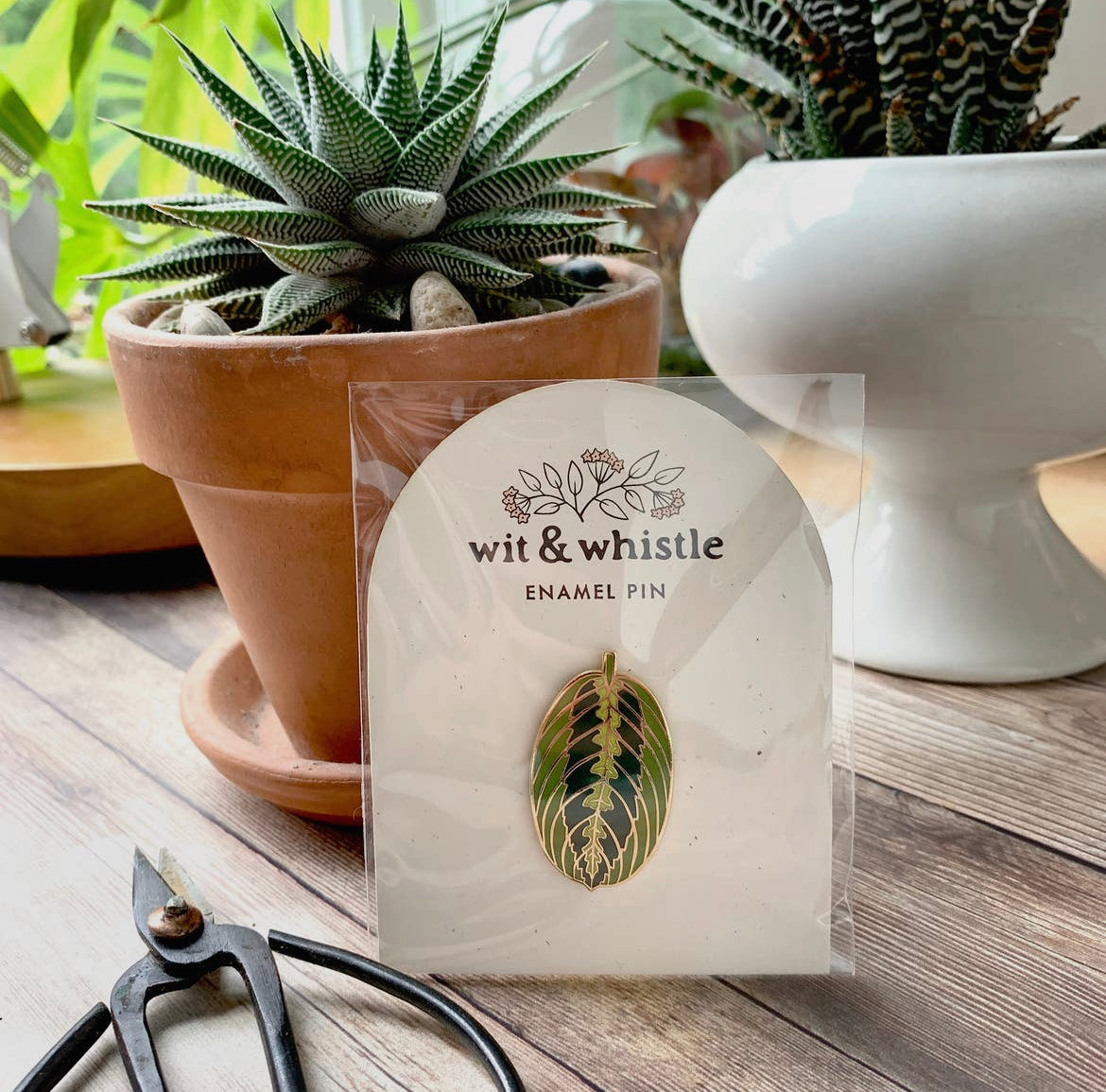 Enamel Pin - Maranta