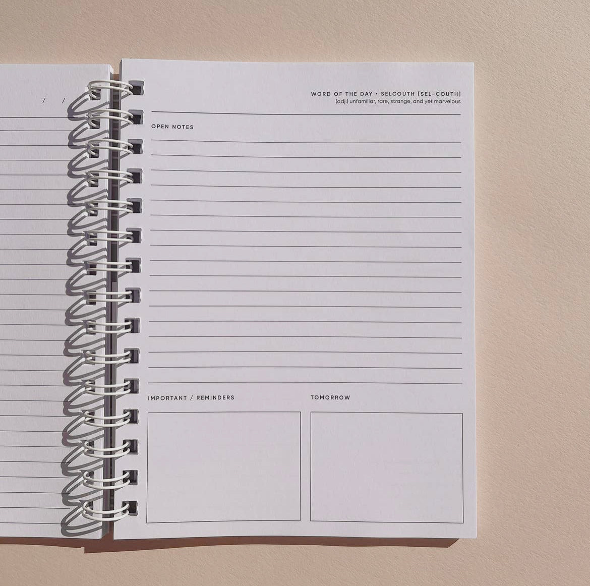 Balance Notebook