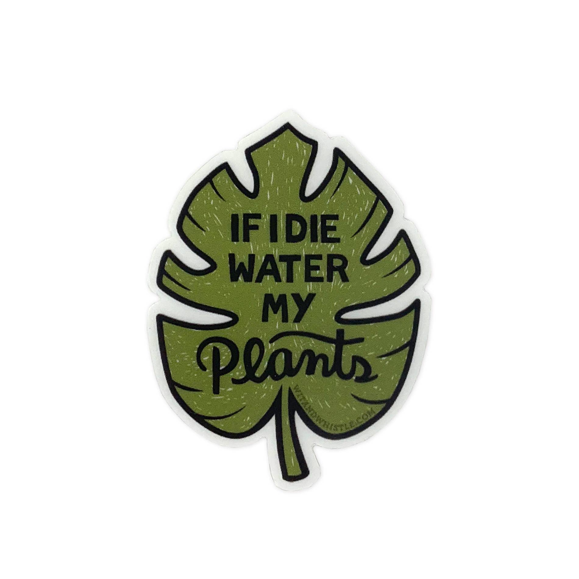 Sticker - Water My Plants